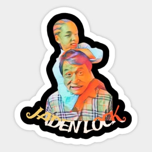 jaden smith lock vs master of kungfu Sticker